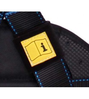 Etiqueta identificativa  WIND BLUE 2. IRUDEK. Etiqueta identificativa  WIND BLUE 2. IRUDEK.