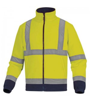 CHAQUETA POLAR ALTA VISIBILIDAD ZENITH AMARILLO CHAQUETA POLAR ALTA VISIBILIDAD ZENITH AMARILLO