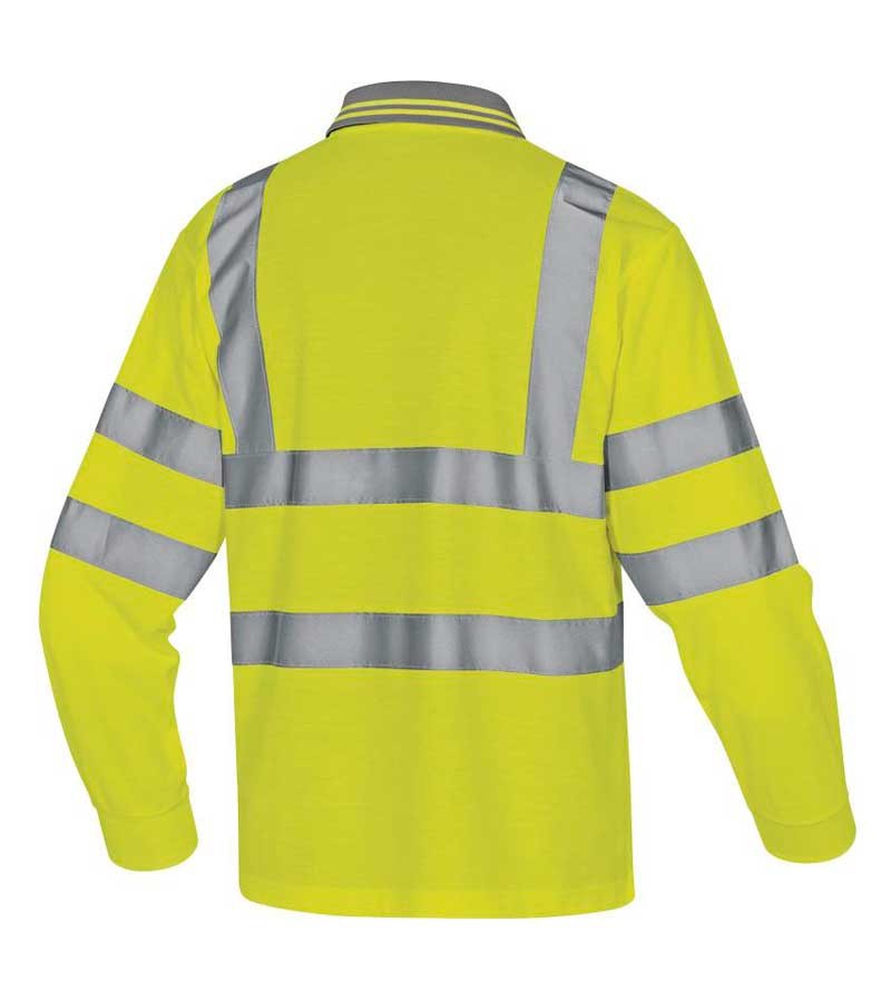 POLO ALTA VISIBILIDAD METEOR AMARILLA