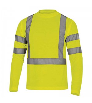 CAMISETA ALTA VISIBILIDAD STAR AMARILLO