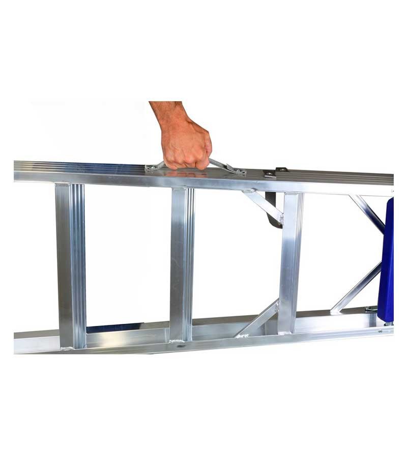 ESCALERA CON PLATAFORMA