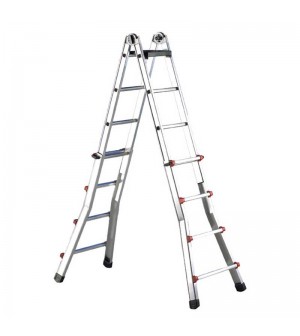 ESCALERA TELESCÓPICA TRANSFORMABLE ESCALISIMA ESCALERA TELESCÓPICA TRANSFORMABLE ESCALISIMA