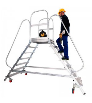 ESCALERA MÓVIL DE DOBLE SUBIDA PUENTE