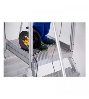 ESCALERA MÓVIL DE DOBLE SUBIDA PUENTE