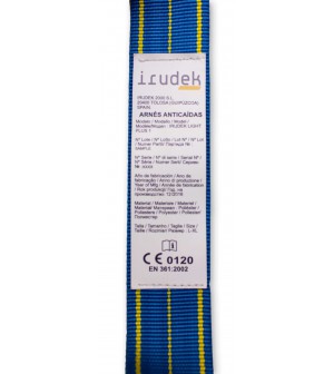 Etiqueta identificativa Light Plus 2. IRUDEK.