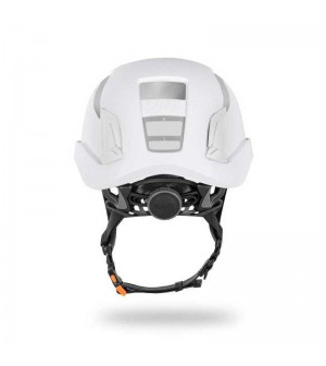 Casco de protección ZENITH X HI VIZ trasera. KASK.