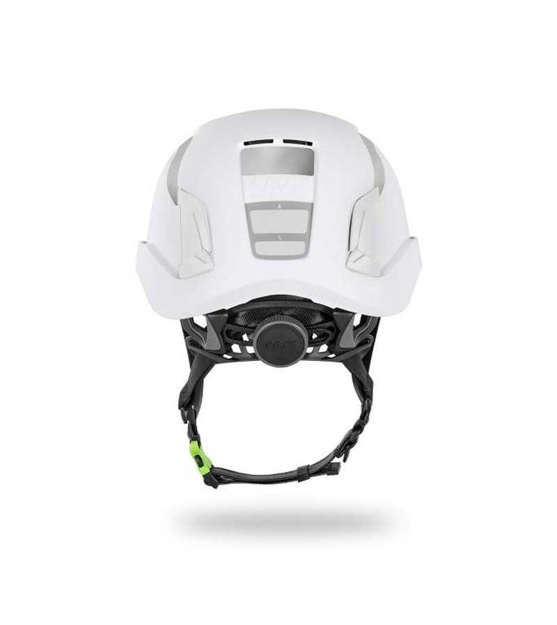 Casco de alta visibilidad para Trabajos verticales. Casco de protección ZENITH X PL HI VIZ. KASK.