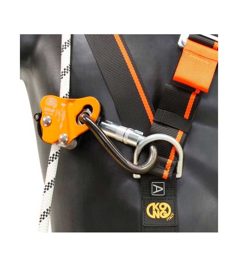 MOSQUETÓN ACERO 3 ACCIONES