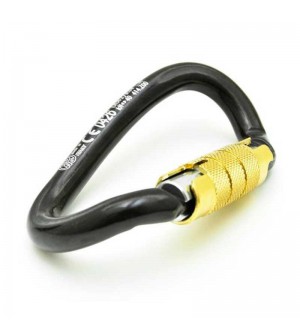 MOSQUETÓN ACERO OVALONE DNA TWISTLOCK