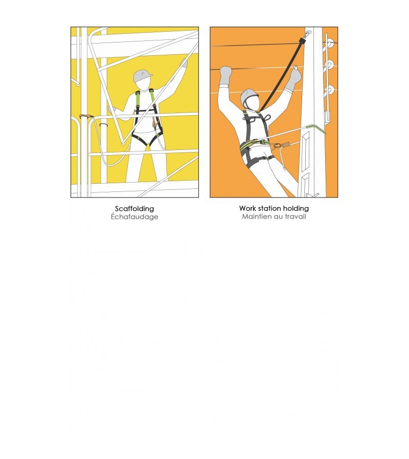 Anticaídas Retráctil de cinta factor 2 VORAS FA2030202. KRATOS SAFETY.