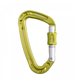 MOSQUETÓN ALUMINIO ROSCA BE QUICK VERDE