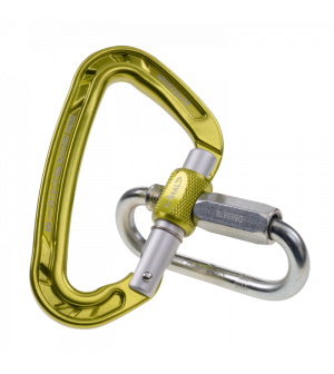 MOSQUETÓN ALUMINIO BE QUICK VERDE