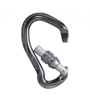 MOSQUETÓN ALUMINIO ASIMÉTRICO BE LINK CIERRE ROSCA DE BEAL