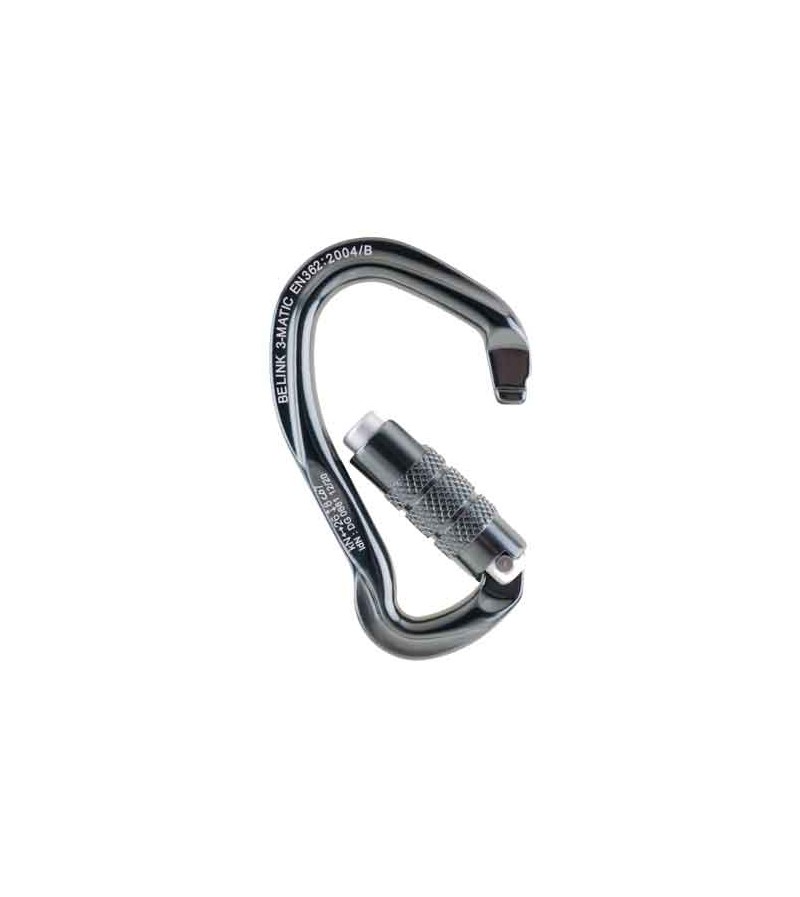 MOSQUETÓN BE LINK 3-MATIC CIERRE TRIPLE ACCIÓN DE BEAL