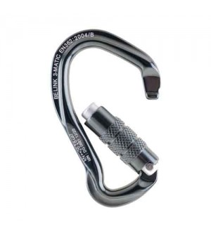 MOSQUETÓN BE LINK 3-MATIC CIERRE TRIPLE ACCIÓN DE BEAL