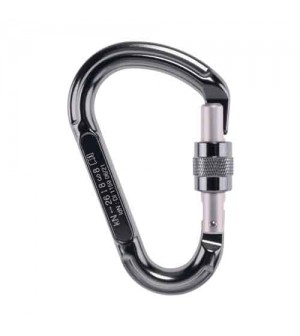 CONECTOR ASIMÉTRICO ALUMINIO CIERRE DE ROSCA BE LOCK DE BEAL