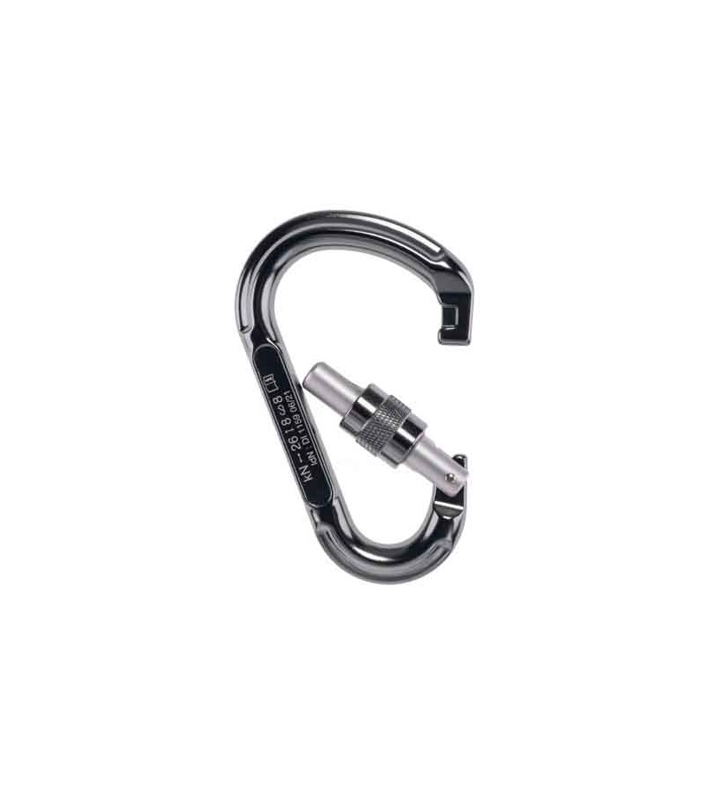 MOSQUETÓN ALUMINIO CIERRE DE ROSCA BE LOCK DE BEAL