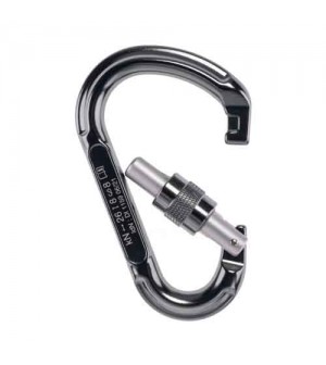 MOSQUETÓN ALUMINIO CIERRE DE ROSCA BE LOCK DE BEAL