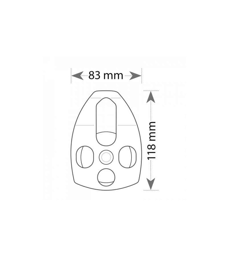POLEA GRANDES DIMENSIONES TRANSF´AIR 1 DE BEAL