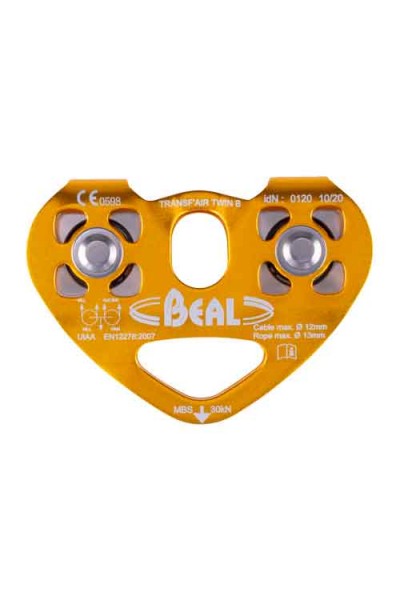 POLEA DOBLE CON Nº DE SERIE TRANSF´AIR TWIN B DE BEAL